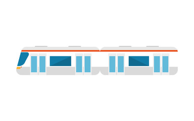 train vehicle isolated icon vector illustration design