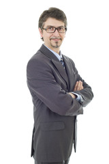 Naklejka premium business man
