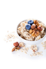 Oatmeal porridge in bowl