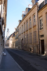 Ruelle du vieux Dijon en Bourgogne, France
