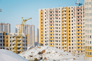 construction of new residential buildings. .
