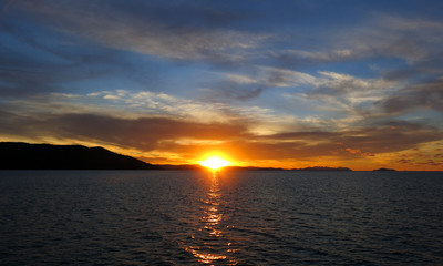 Obraz premium whitsunday Sunset 