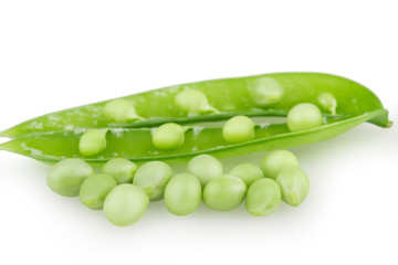 peas isolated
