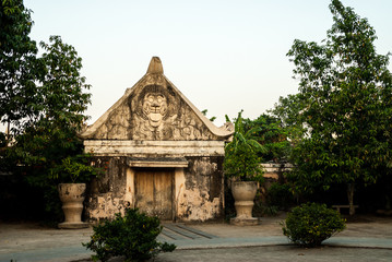 Facade in the Kraton