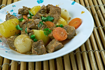 Simple African Beef Stew