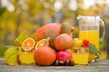 autumn fruits
