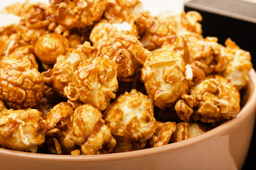 Sweet caramel popcorn