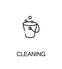 Cleaning flat icon