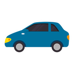 car sedan vehicle icon vector illustration design