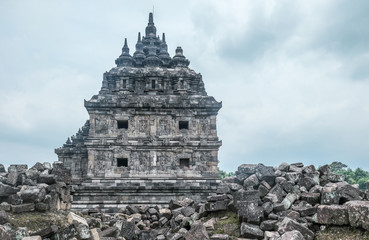 Candi Plaosan, an ancient buddhist temple at Yogyakarta city