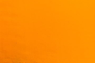 Orange Painted Wall, Concrete wall in orange color