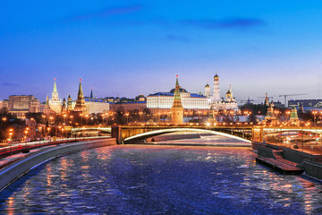 Fototapeta premium View of Moscow Kremlin, Russia