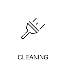 Cleaning flat icon