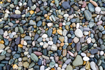 background sea pebbles