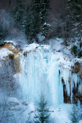 Obraz premium Frozen waterfall