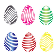 Multi-colored with different patterns