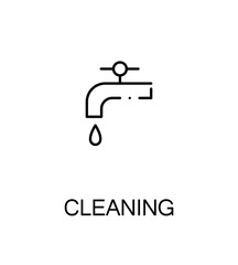Cleaning flat icon