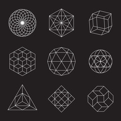 Geometric Shapes Set   © Giraphics
