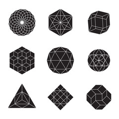Geometric Shapes Set   © Giraphics