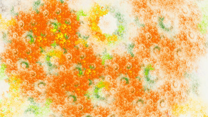 Exotic cells under microscope. Craters another planet. 3D surreal illustration. Sacred geometry. Mysterious psychedelic relaxation pattern. Fractal abstract texture. Digital artwork graphic astrology