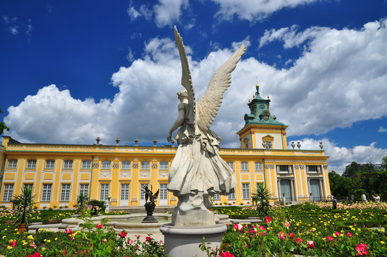 Wilanow palace Poland history