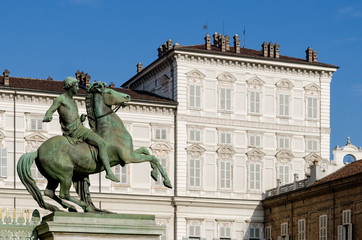 Palazzo Reale (Royal Palace) of Turin, Piedmont (Italy)