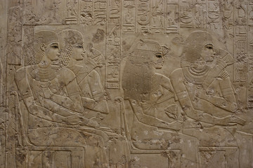  Tomb of Ramose at the ancient nobles necropolis of Thebes