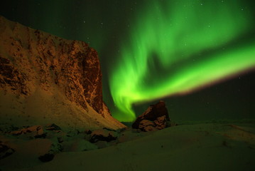 Nordlicht Lofoten