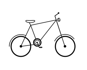 Simple bycicle illustration