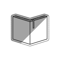 Book library education icon vector illustration graphic design