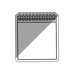 Note paper isolated icon vector illustration graphic design