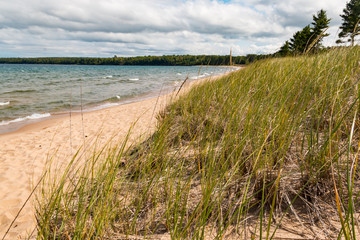 Fototapeta na wymiar The Beauty of Michigan Beaches