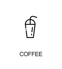 Coffe flat icon