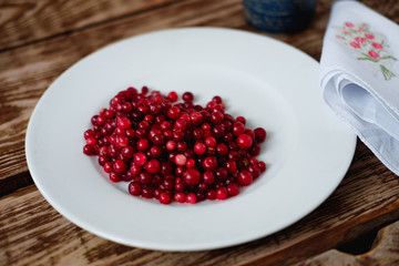 berry ripe cranberries
