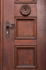 Representative and Massive Wooden Door
