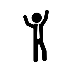 Businessman executive profile icon vector illustration graphic design