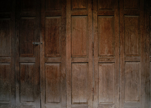 old brown door wood texture background