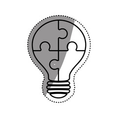 Puzzle piece symbol icon vector illustration graphic design