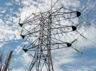 Support high-voltage line, Russia