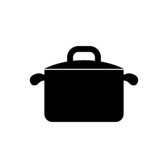 Kitchen saucepan isolated icon vector illustration graphic design