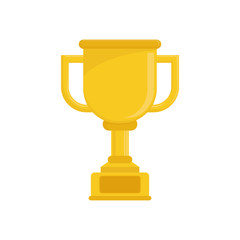 Cup trophy championship icon vector illustration graphic design