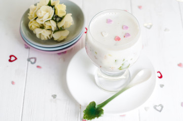 Dessert in a glasses