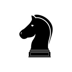 Chess game concept icon vector illustration graphic design