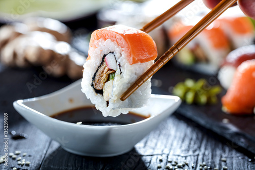 Sushi Verschiedene Sorten Stock Photo And Royalty Free Images On