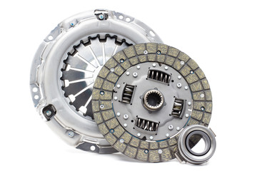Disc and clutch basket with release bearing