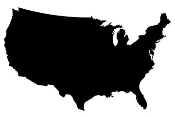 Carte des Etats-Unis d'Amérique