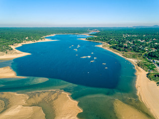 Aerial View Lagoa de Albufeira