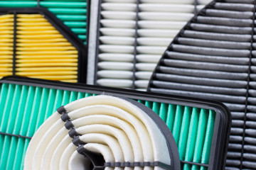 composition of air filters for car engine
