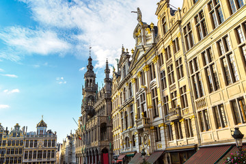 Obraz premium The Grand Place in Brussels