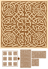 Celtic seamless pattern